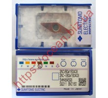 Твердосплавна пластина токарна зі вставками CBN VBGW 160408-NC2 BNC160 SUMITOMO